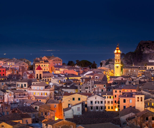 Moraitika Tourist Agency - Corfu Town Evening