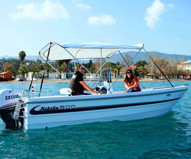 Moraitika Tourist Agency - Hire a Boat